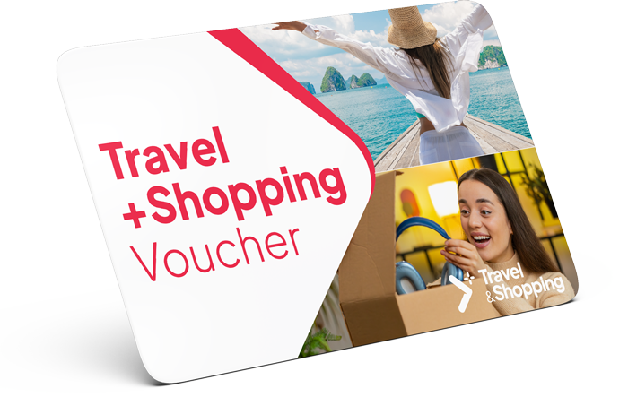 Travel + Shopping Voucher